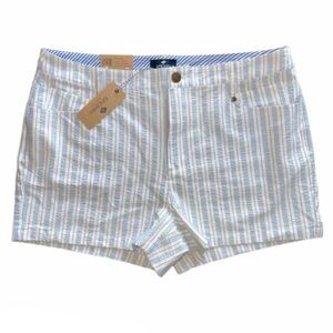NWT 💙 SPERRY, Blue & White Striped Seersucker Shorts w Pockets